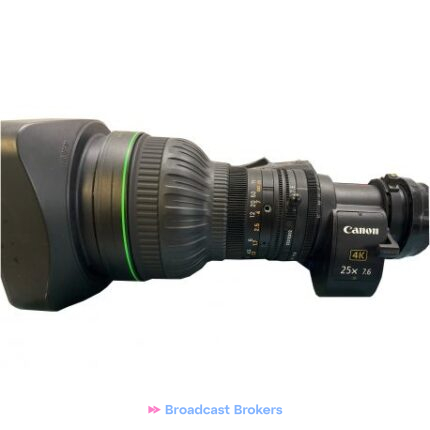 CANON CJ25x7.6 BIASE S 4K BROADCAST LENSE
