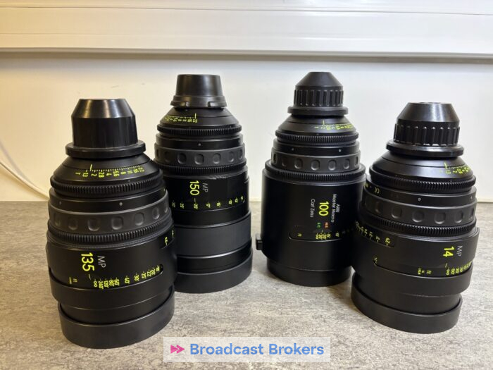 ARRI MASTER PRIME 14mm 100mm macro 135mm 150mm PL