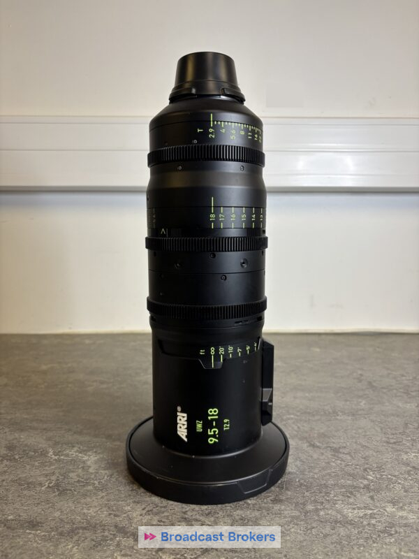 Home : Broadcast Brokers: Professional Audiovisual Equipment 28 ARRI UWZ Ultra Wide Zoom 9.5-18 T2.9 PL