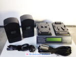 2 V-Mount batteries 130W + 1 double fast charger simultaneous VP3-2BP130