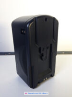 2 V-Mount batteries 130W + 1 double fast charger simultaneous VP3-2BP130 - Image 7