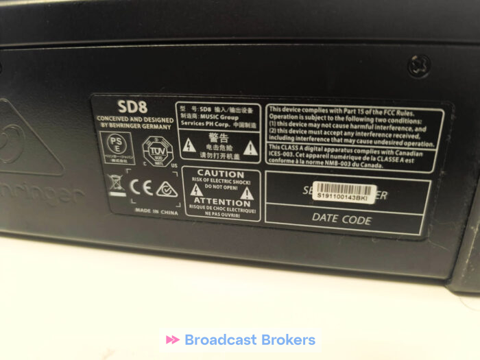 BEHRINGER X32 05