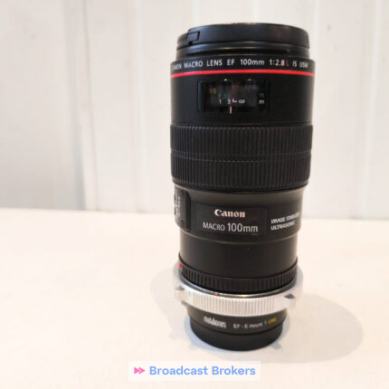CANON EF 100mm 1 2.8L IS USM +METABONES EF-E mount T CINE