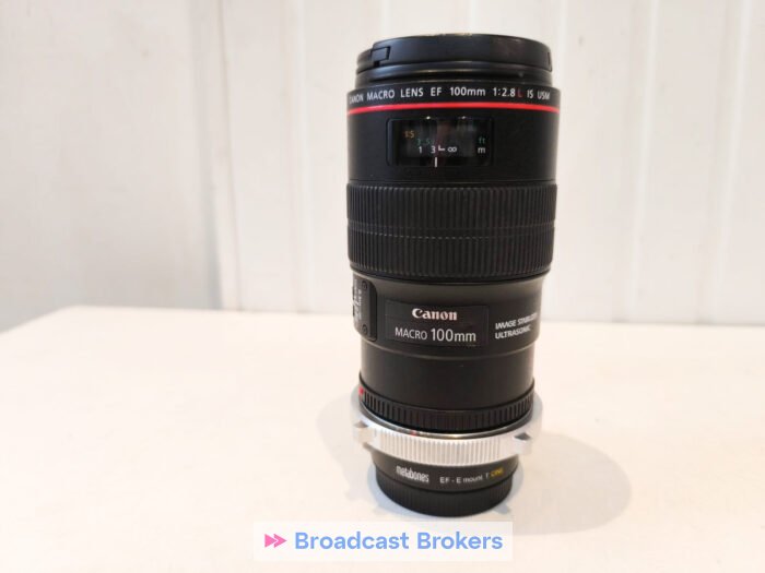 CANON EF 100mm 1 2.8L IS USM +METABONES EF-E mount T CINE