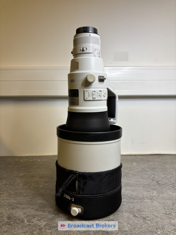 Home : Broadcast Brokers: Professional Audiovisual Equipment 23 CANON EF 600mm 1 4 L IS III USM