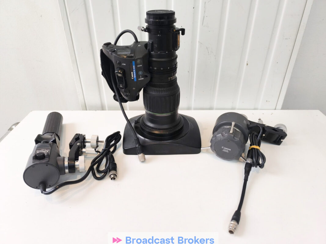 CANON HJ11eX4.7 BIASE B4 BROADCAST WIDE ANGLE ZSD-300 FPD-400