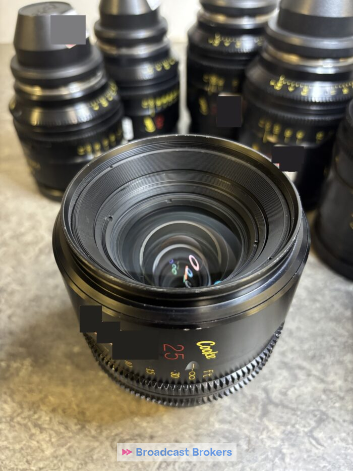 Cooke MINI S4i x7: 18-25-32-40-50-75-100-135mm feet - Image 3