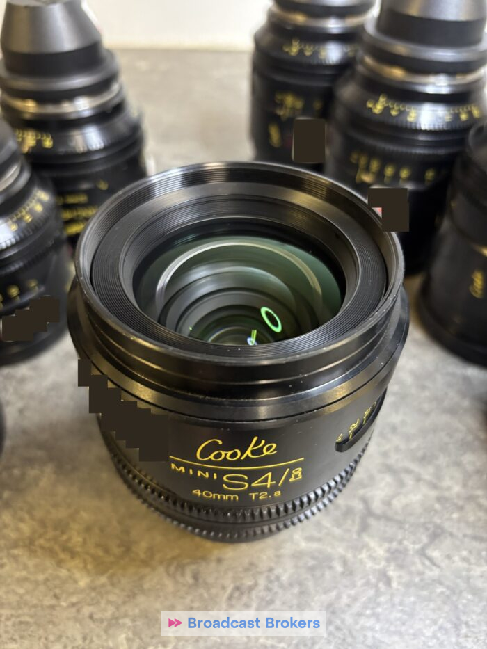 Cooke MINI S4i x7: 18-25-32-40-50-75-100-135mm feet - Image 4