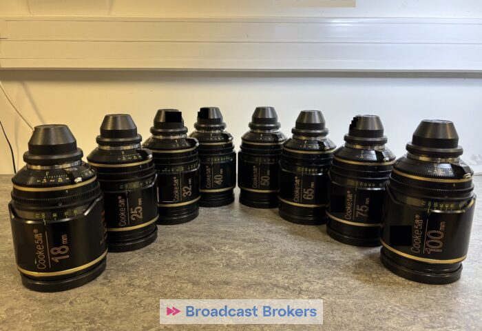 Cooke S5/i T1.4: 18-25-32-40-50-65-75-100mm feet - Image 1