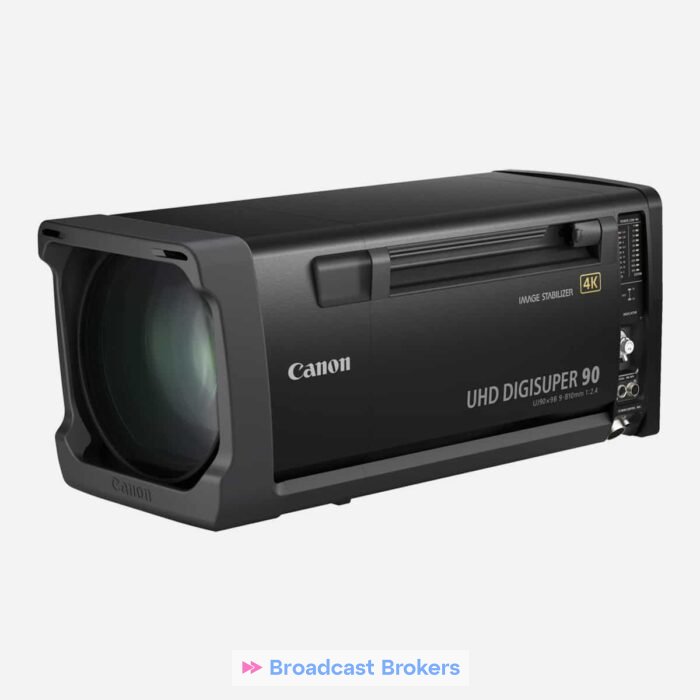 CANON UHD DIGISUPER UJ90x9B IESD 4K boxlens