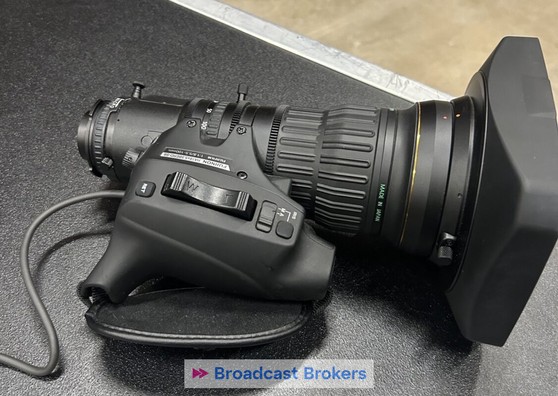 Home : Broadcast Brokers: Professional Audiovisual Equipment 21 FUJINON HA18x5.5 BERD-S6 B4 ZOOM BROADCAST