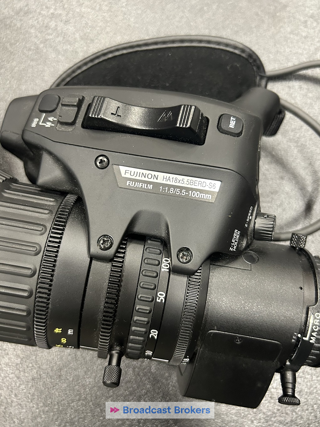 FUJI HA18x5.5 BERD-S6 02 Fujinon HA18x5.5 BERD-S6 +REMOTES - Image 2