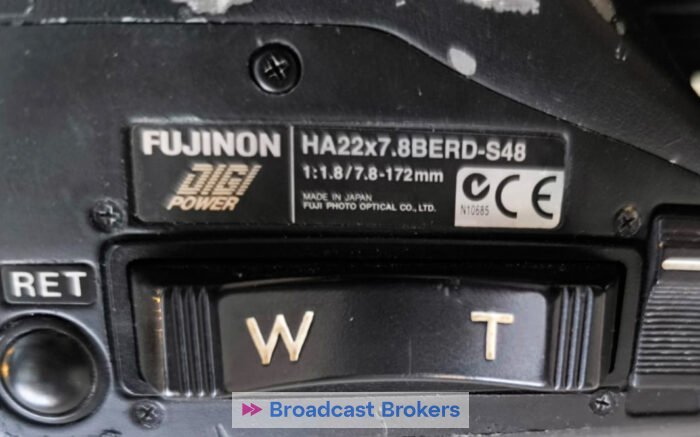 FUJI HA22x7.8 BERD FUJINON B4 URSA G2 BROADCAST