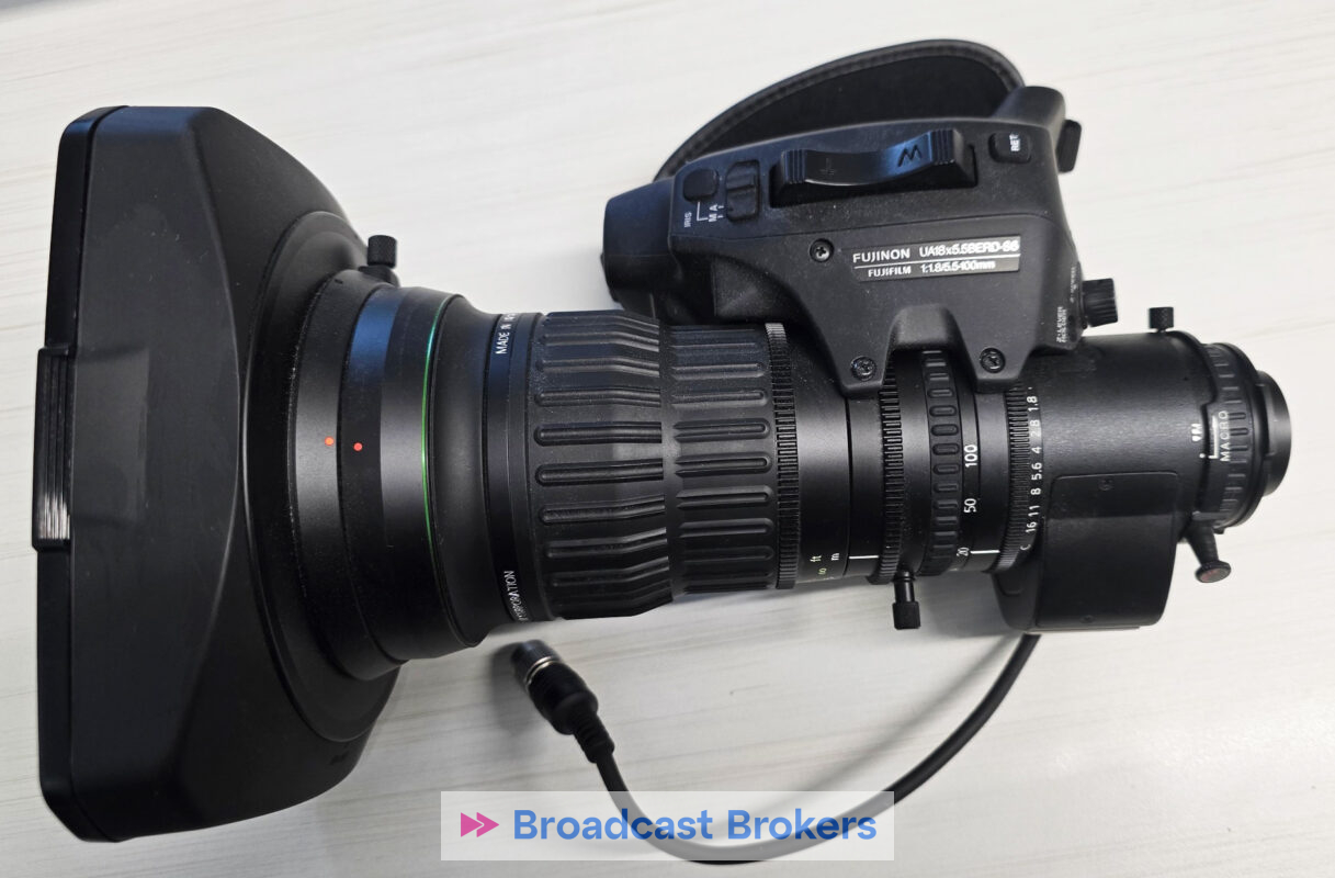 FUJI UA18x5.5 BERD-S6 + SS-15D FUJINON UHD 4K