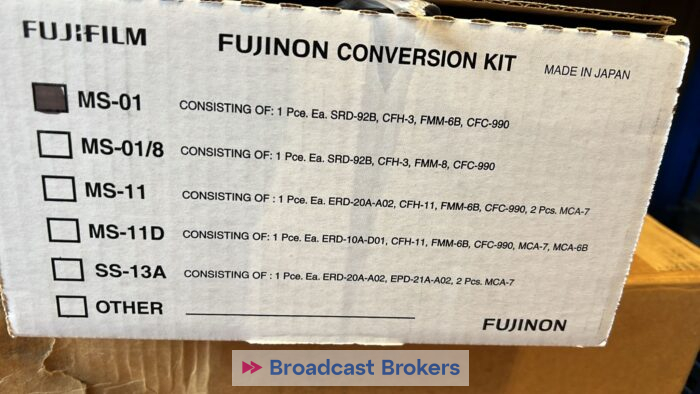 FUJINON MS 01 NEW