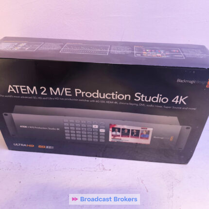 NEW BMD ATEM 2 ME PRODUCTION STUDIO 4k