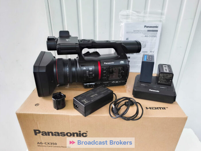 PANASONIC AG-CX350E 4K CAMERA CX350