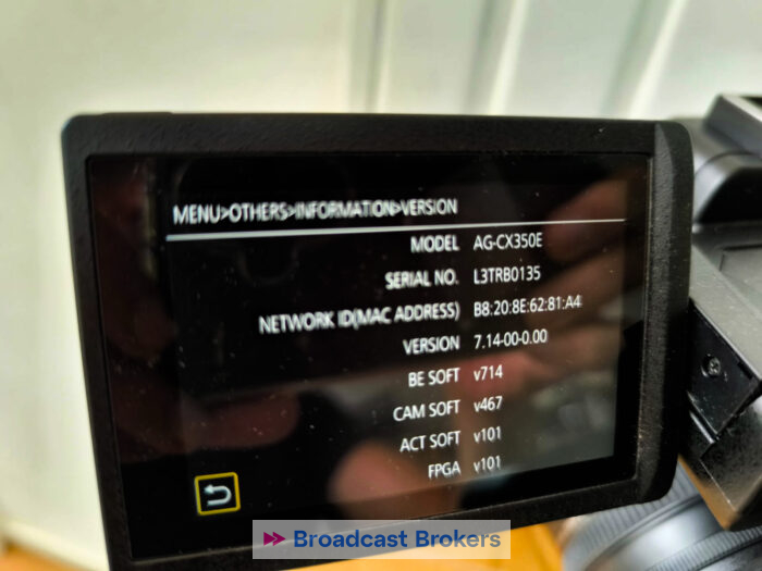 Panasonic AG-CX350E - 113 hrs - Image 4