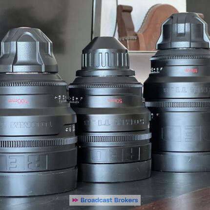 RED PRO PRIMES x3 18,50,100mm T1.8 feet