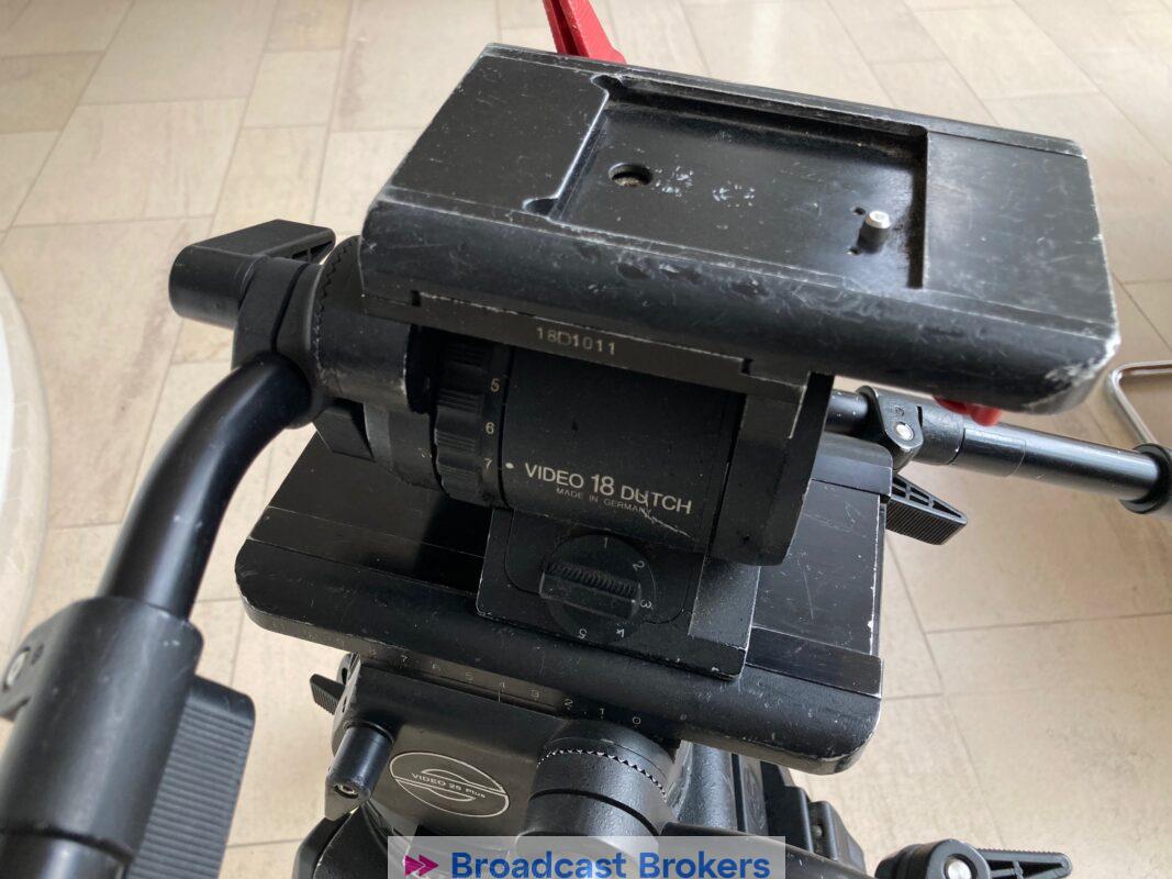 SACHTLER VIDEO 18 DUTCH HEAD STATIV KOPF