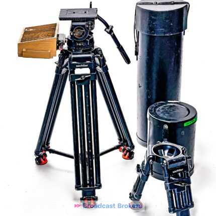 SACHTLER 9+9 +CINE 2000 +BABY LEGS TRIPOD STATIV