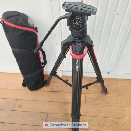 SACHTLER FSB4 + FLOWTECH 75 tripod stativ