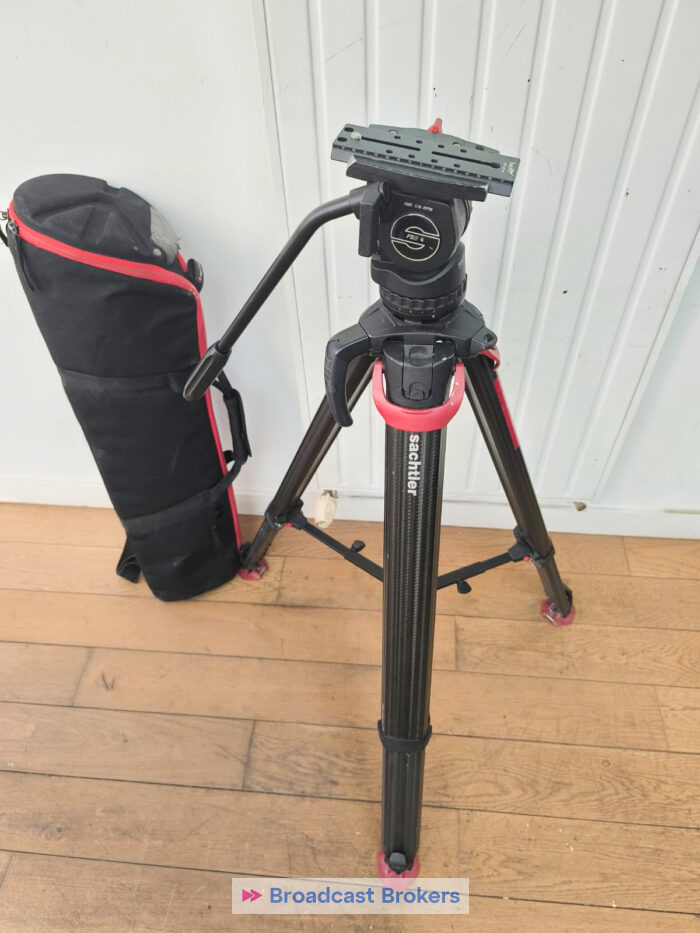 SACHTLER FSB4 + FLOWTECH 75 tripod stativ