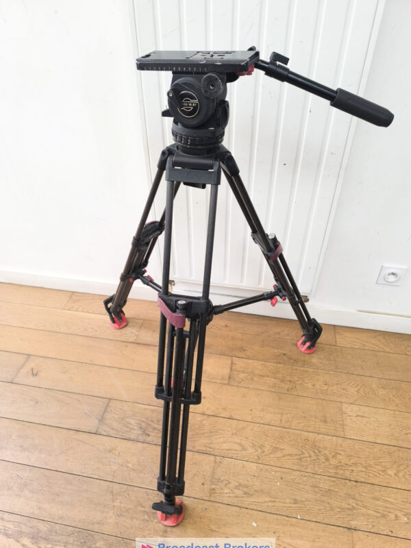 SACHTLER VIDEO 18S1 carbon fiber quick-lock mid-spreader stativ tripod