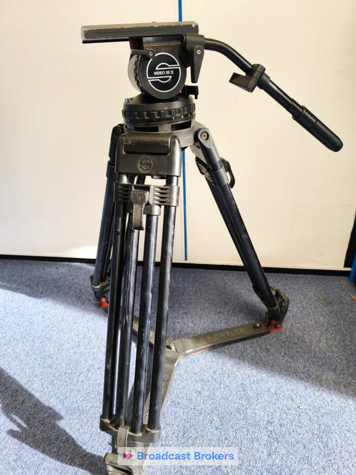 SACHTLER VIDEO 25 II CF carbon fiber tripod 01