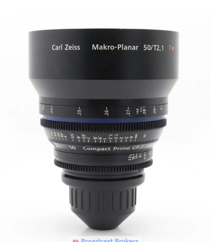 ZEISS CP2 50mm T2.1 Makro-Planar PL metric prime