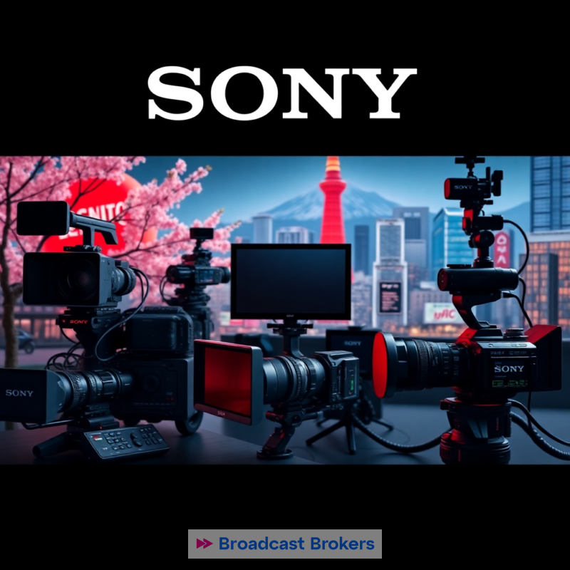 Sony: A Global Leader in Professional Video, TV, Broadcast, and Cinema Equipment