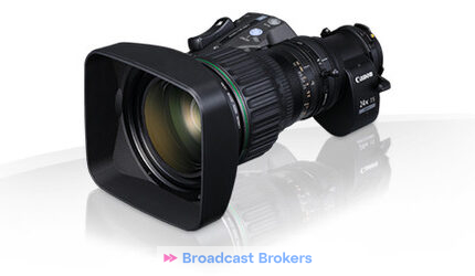 CANON HJ24eX7.5B IASE S B4 BROADCAST LENS